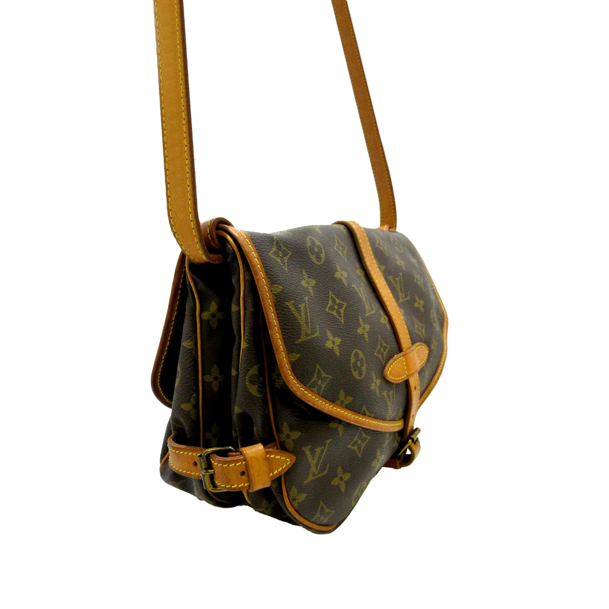 Louis Vuitton Monogram Saumur 30 (SHG-37539)