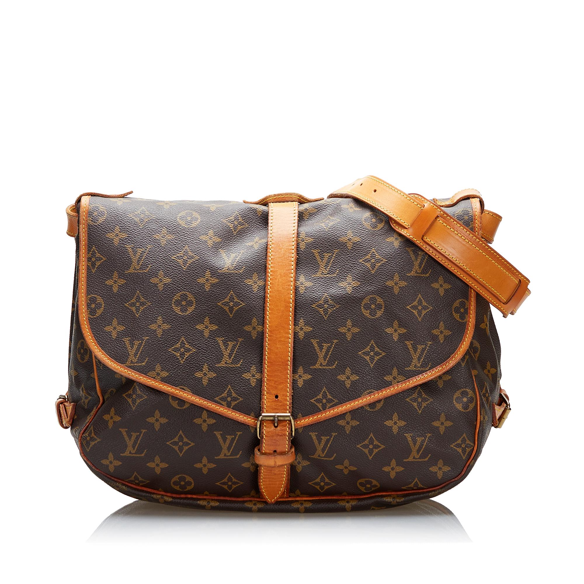 Louis Vuitton Monogram Saumur 30 (SHG-37546)