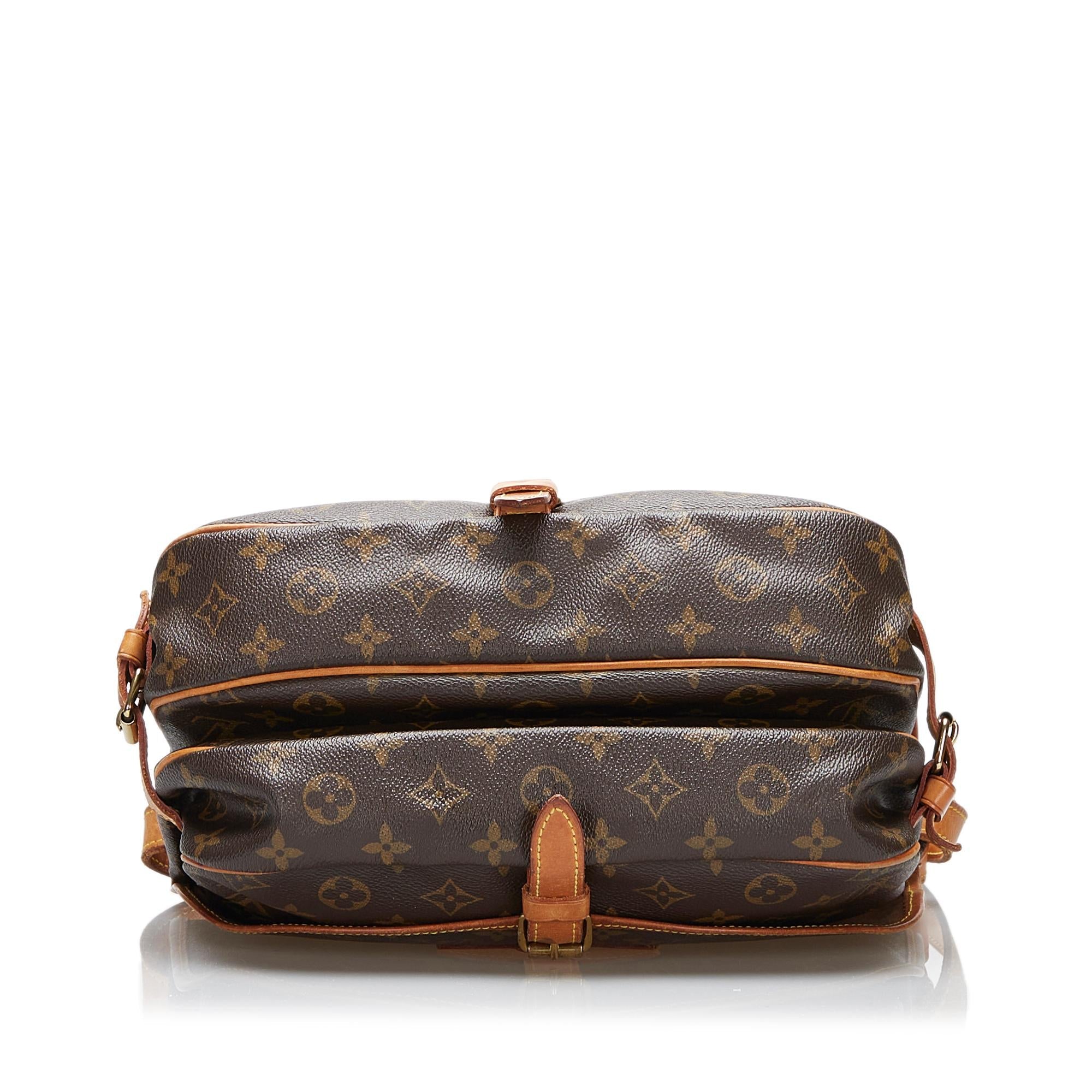 Louis Vuitton Monogram Saumur 30 (SHG-aTnHDs)