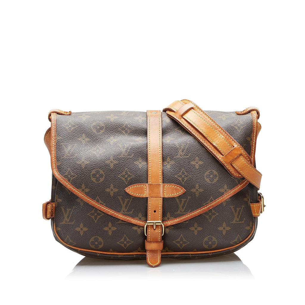 Louis Vuitton Monogram Saumur 30 (SHG-aTnHDs)