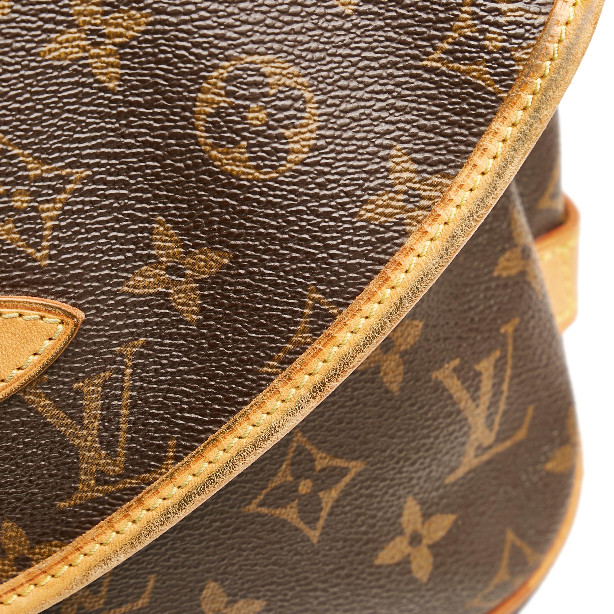 Louis Vuitton Monogram Saumur 30 (SHG-gTD124)