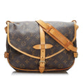 Louis Vuitton Monogram Saumur 30 (SHG-gTD124)