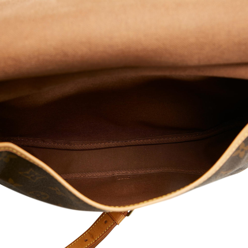 Louis Vuitton Monogram Saumur 30 (SHG-gTD124)