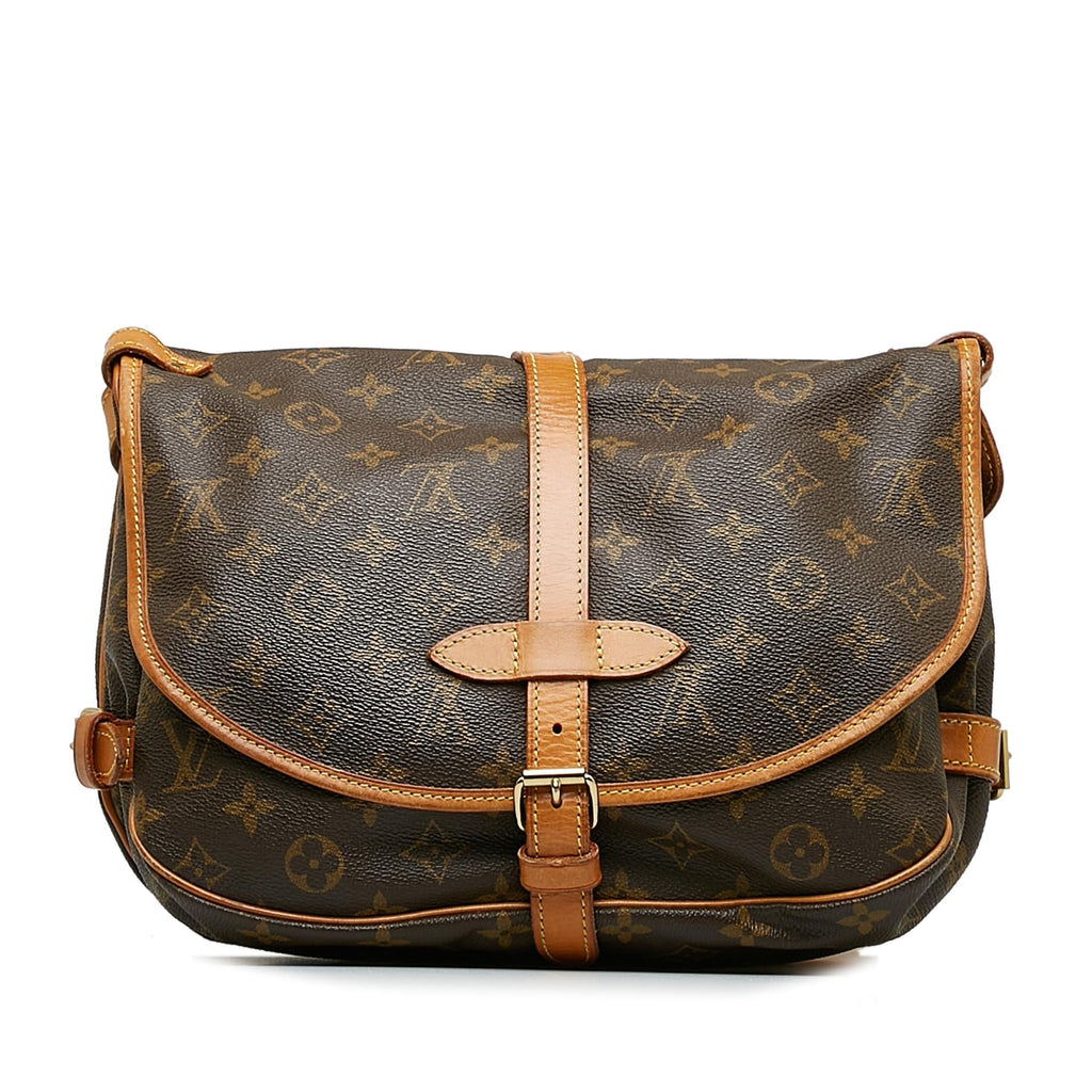 Louis Vuitton Monogram Saumur 30 (SHG-uVePnh)