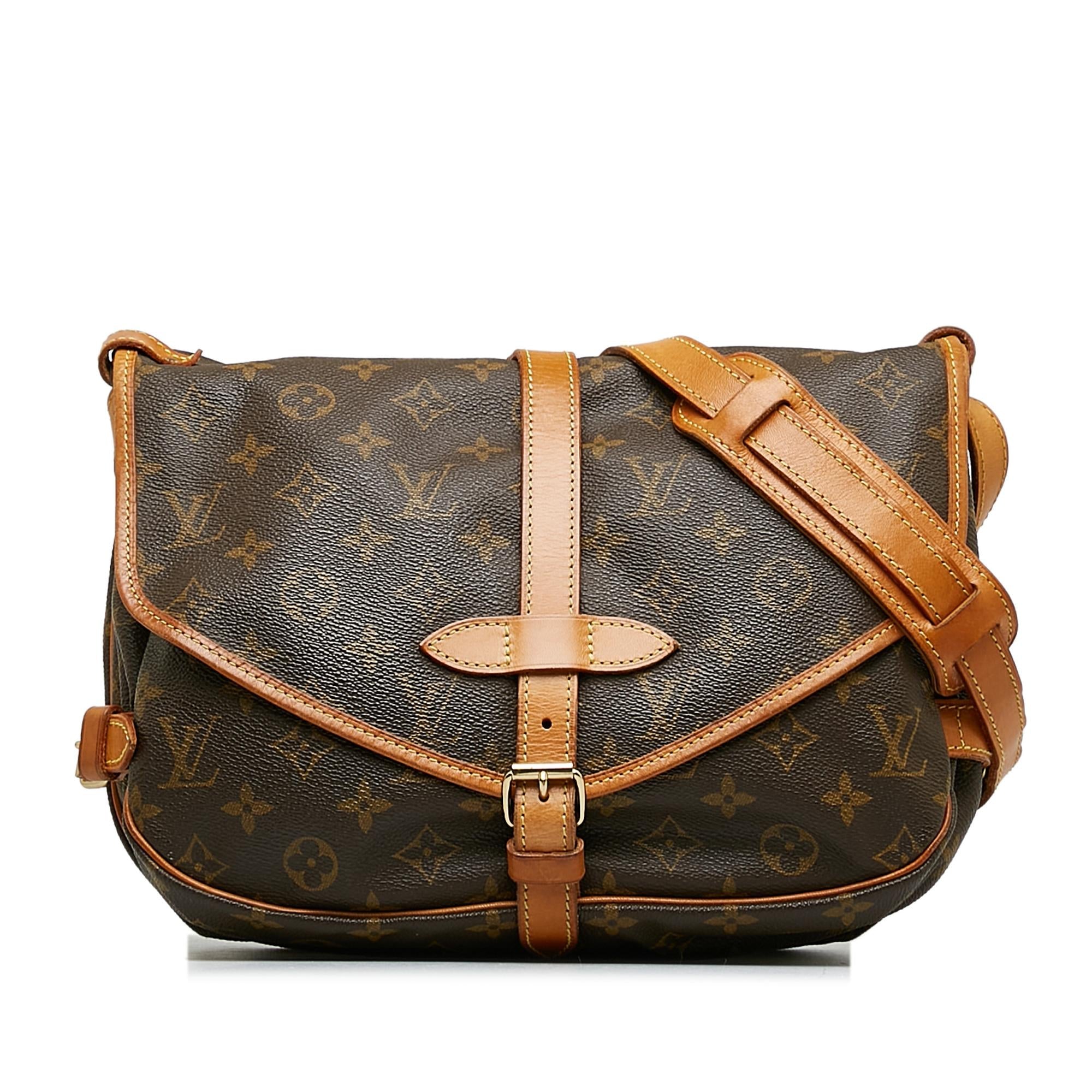 Louis Vuitton Monogram Saumur 30 (SHG-uVePnh)