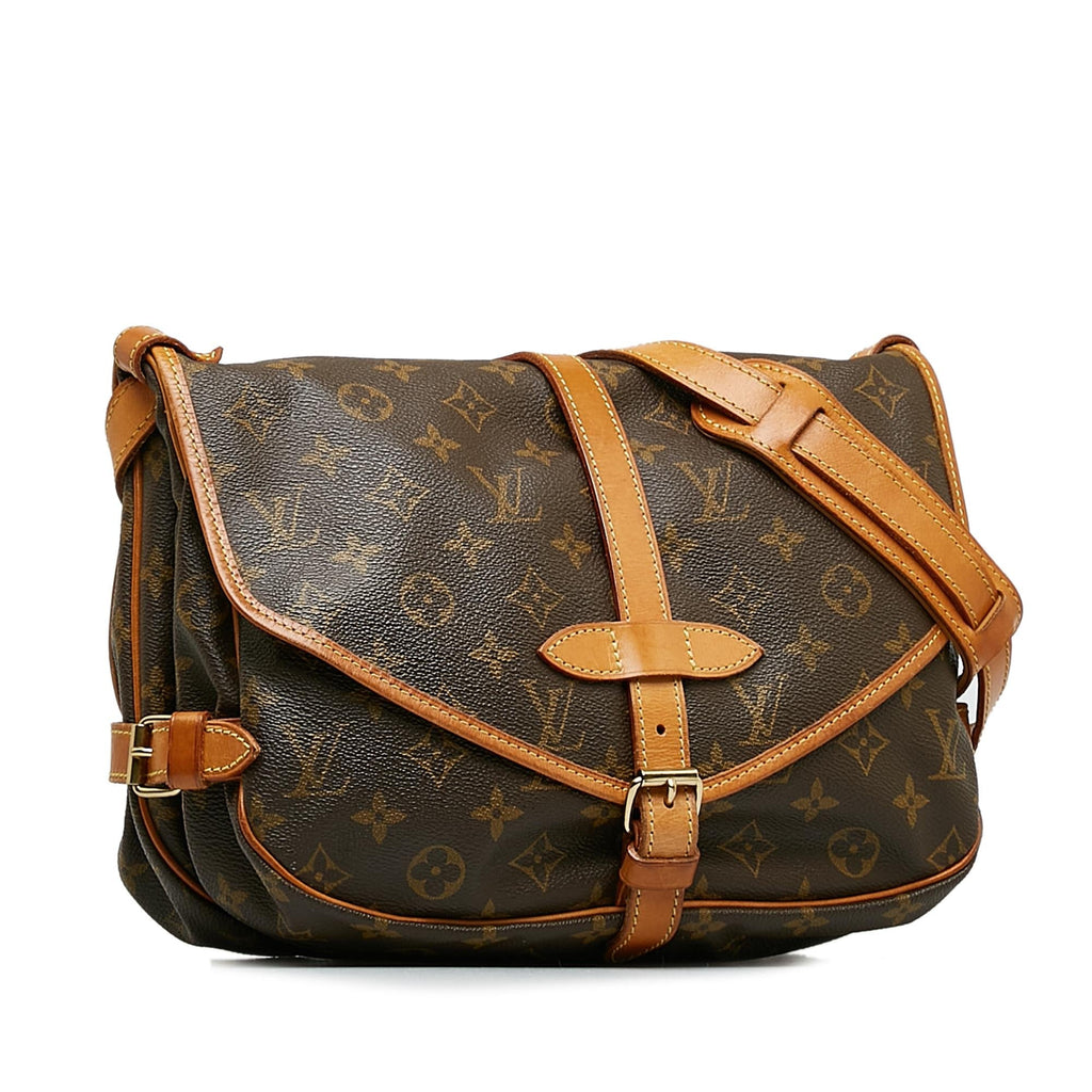 Louis Vuitton Monogram Saumur 30 (SHG-uVePnh)