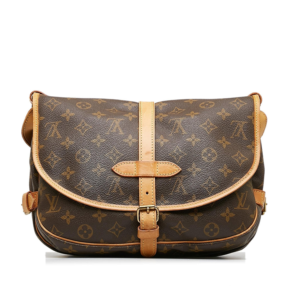 Louis Vuitton Monogram Saumur 30 (SHG-y7QLdJ)