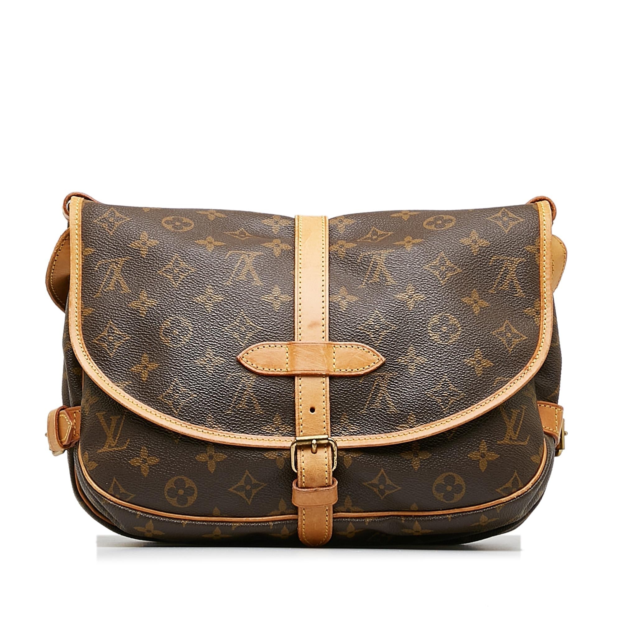 Louis Vuitton Monogram Saumur 30 (SHG-y7QLdJ)