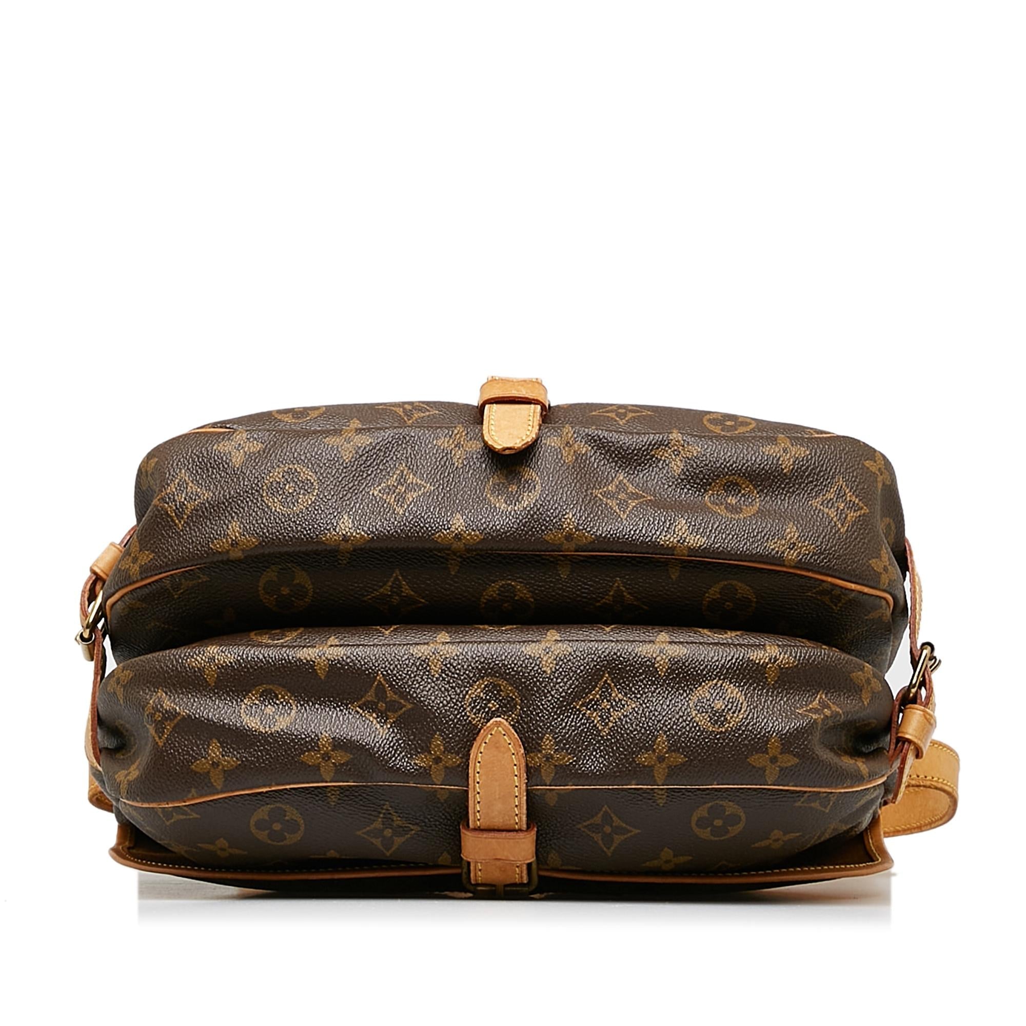 Louis Vuitton Monogram Saumur 30 (SHG-y7QLdJ)