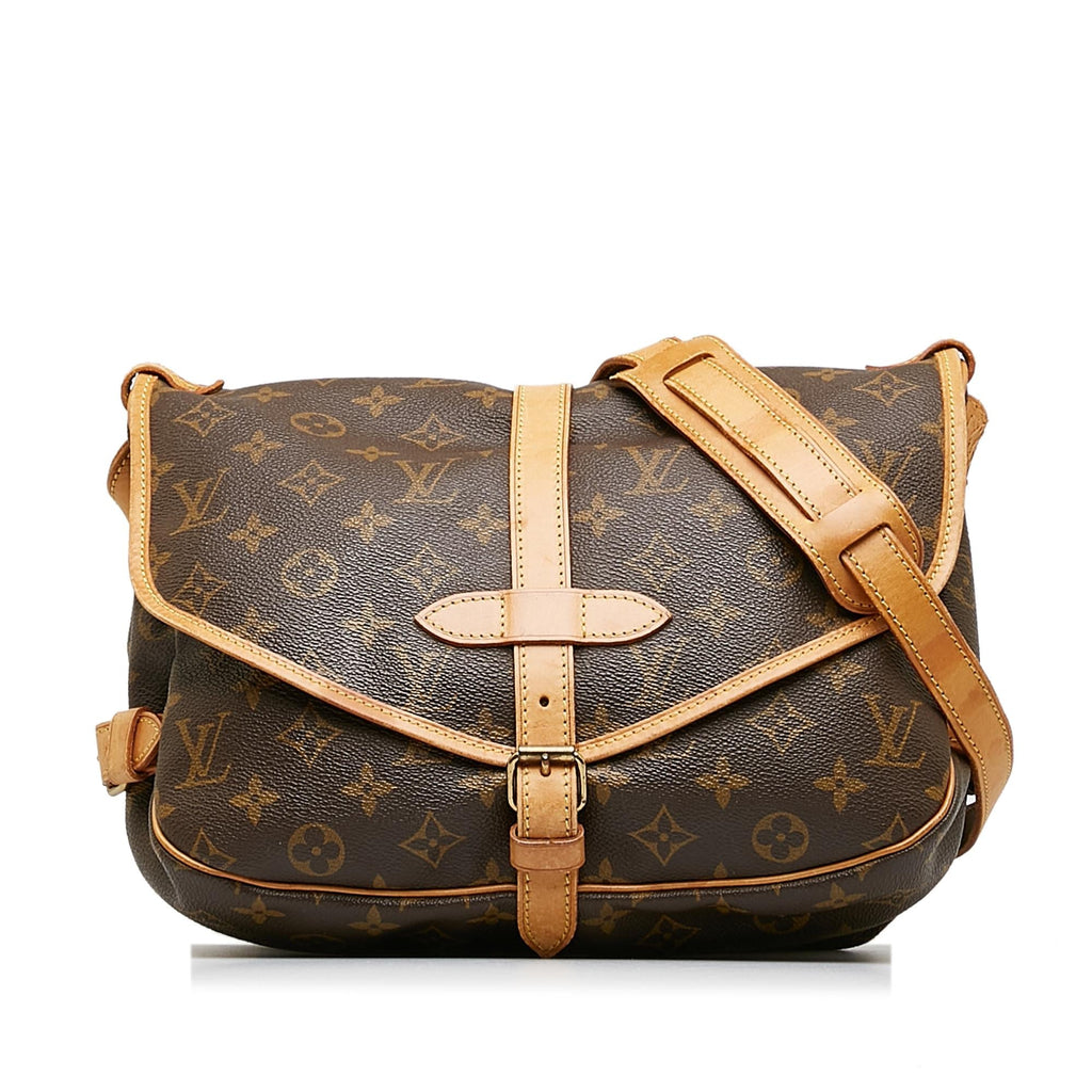 Louis Vuitton Monogram Saumur 30 (SHG-y7QLdJ)