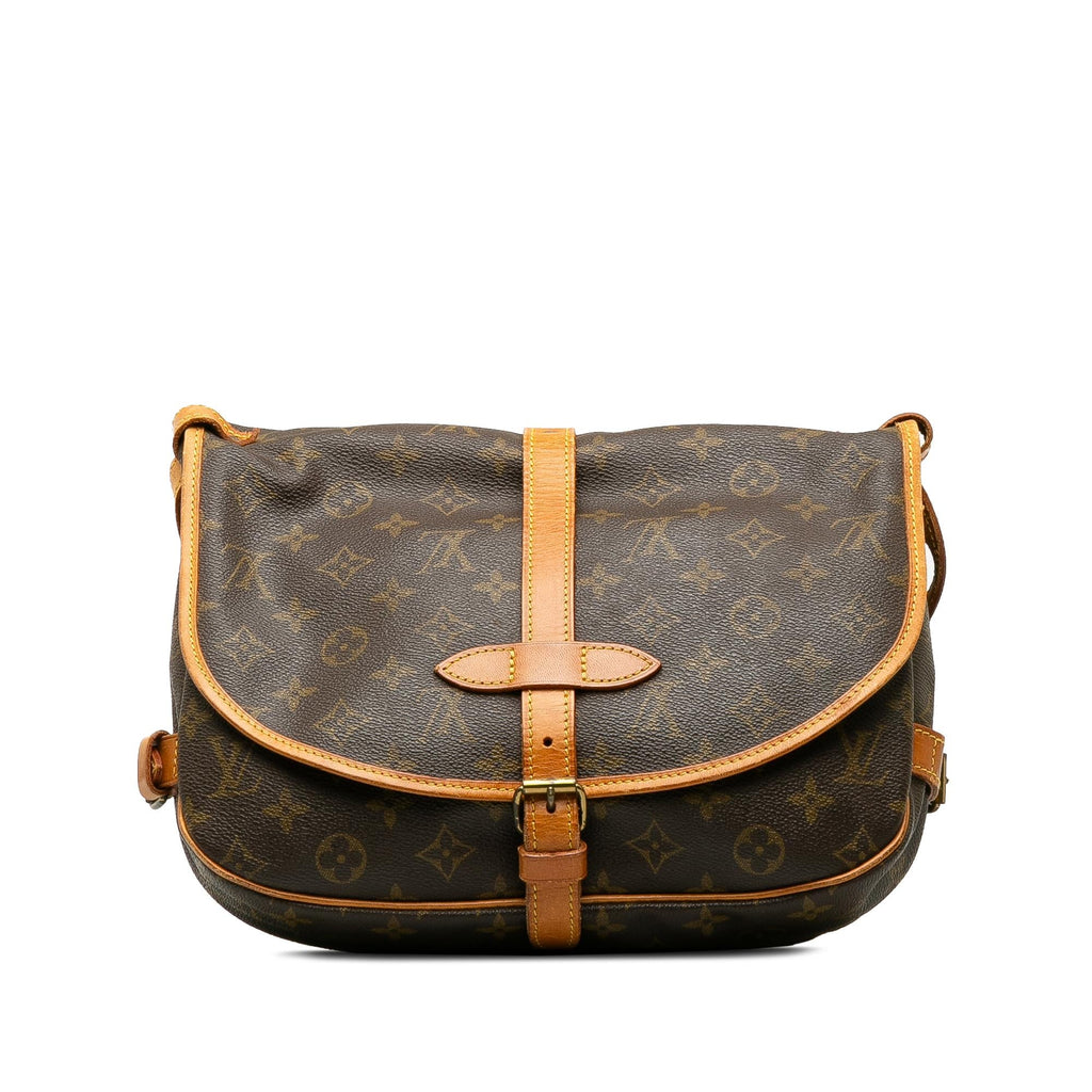 Louis Vuitton Monogram Saumur 30 (SHG-ohzaol)