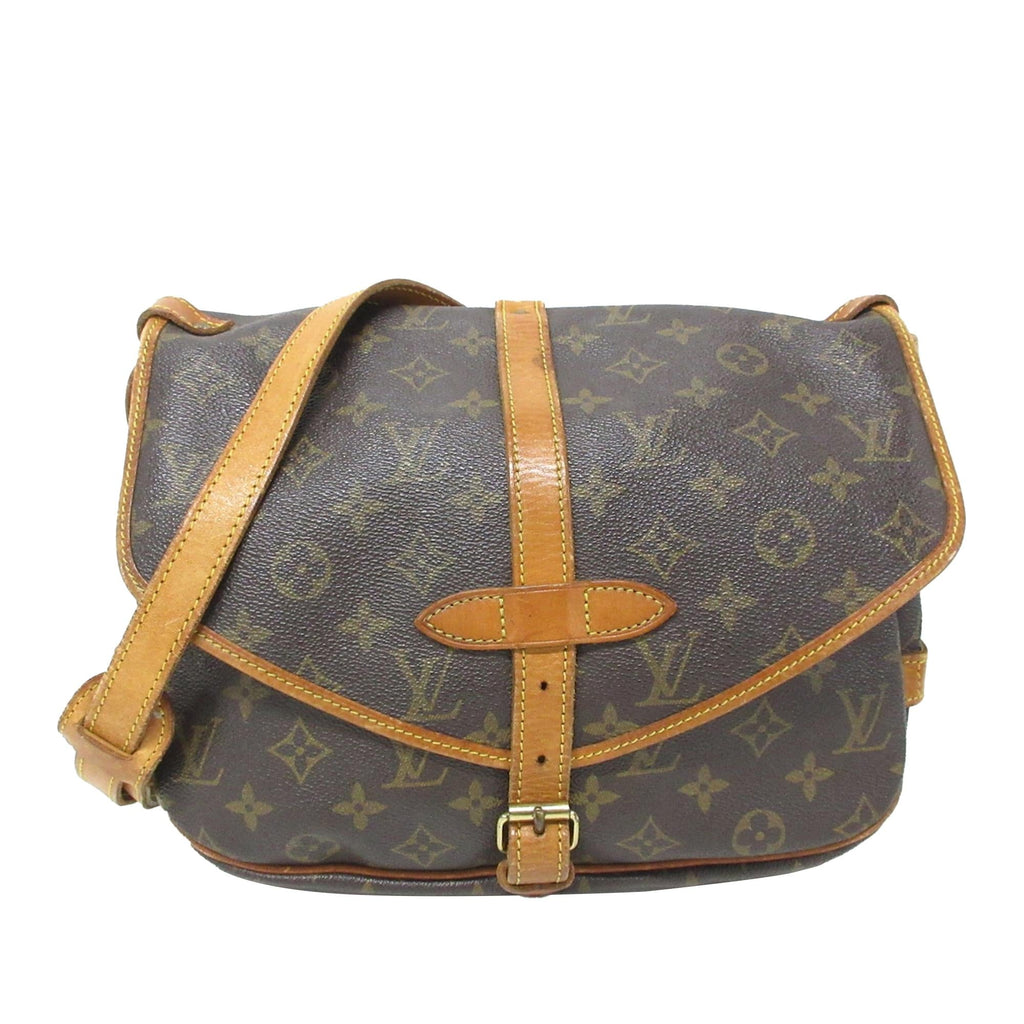 Louis Vuitton Monogram Saumur 30 (SHG-RzRYFT)