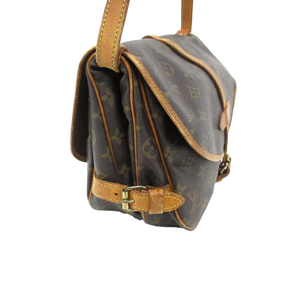 Louis Vuitton Monogram Saumur 30 (SHG-RzRYFT)