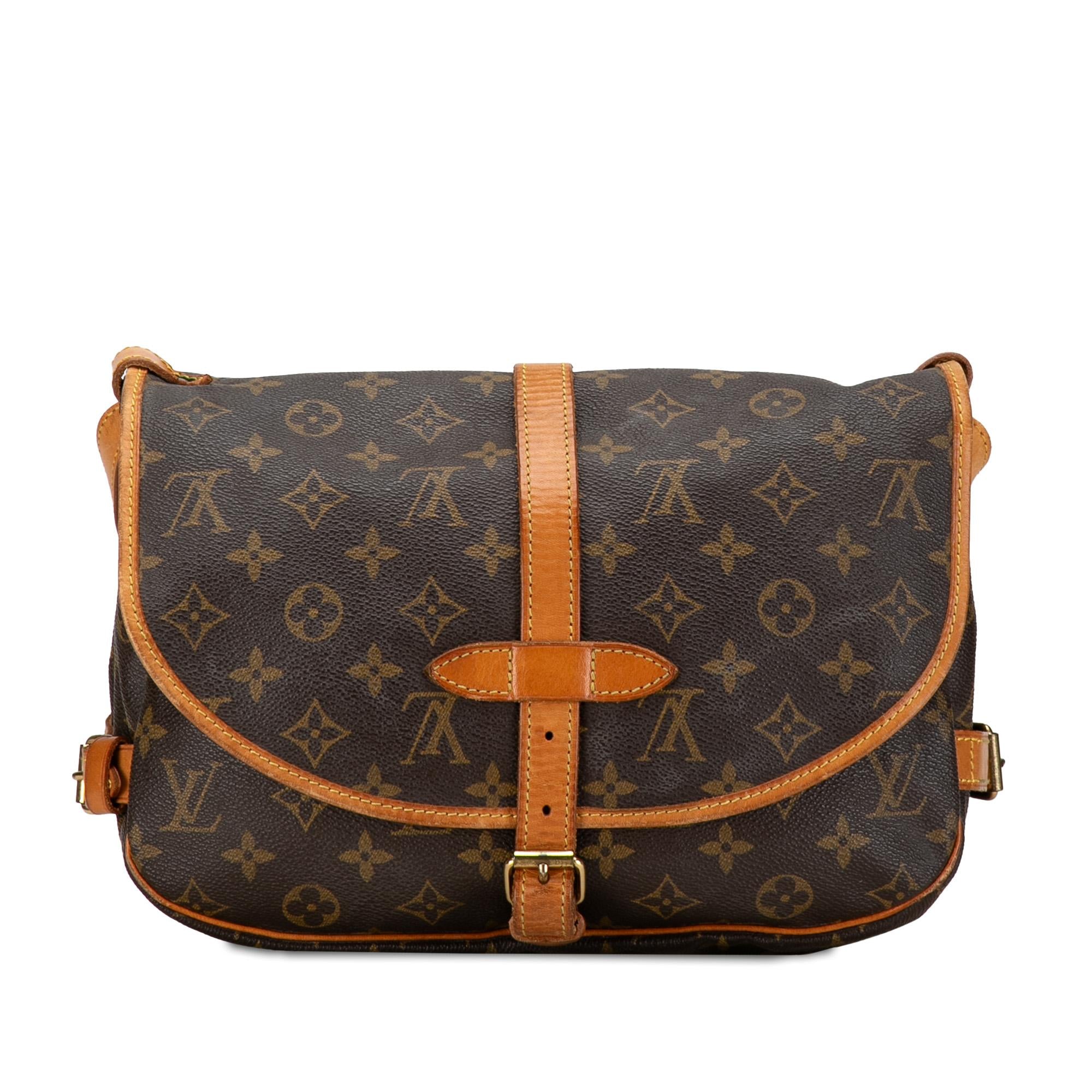 Louis Vuitton Monogram Saumur 30 (SHG-8qa5AS)