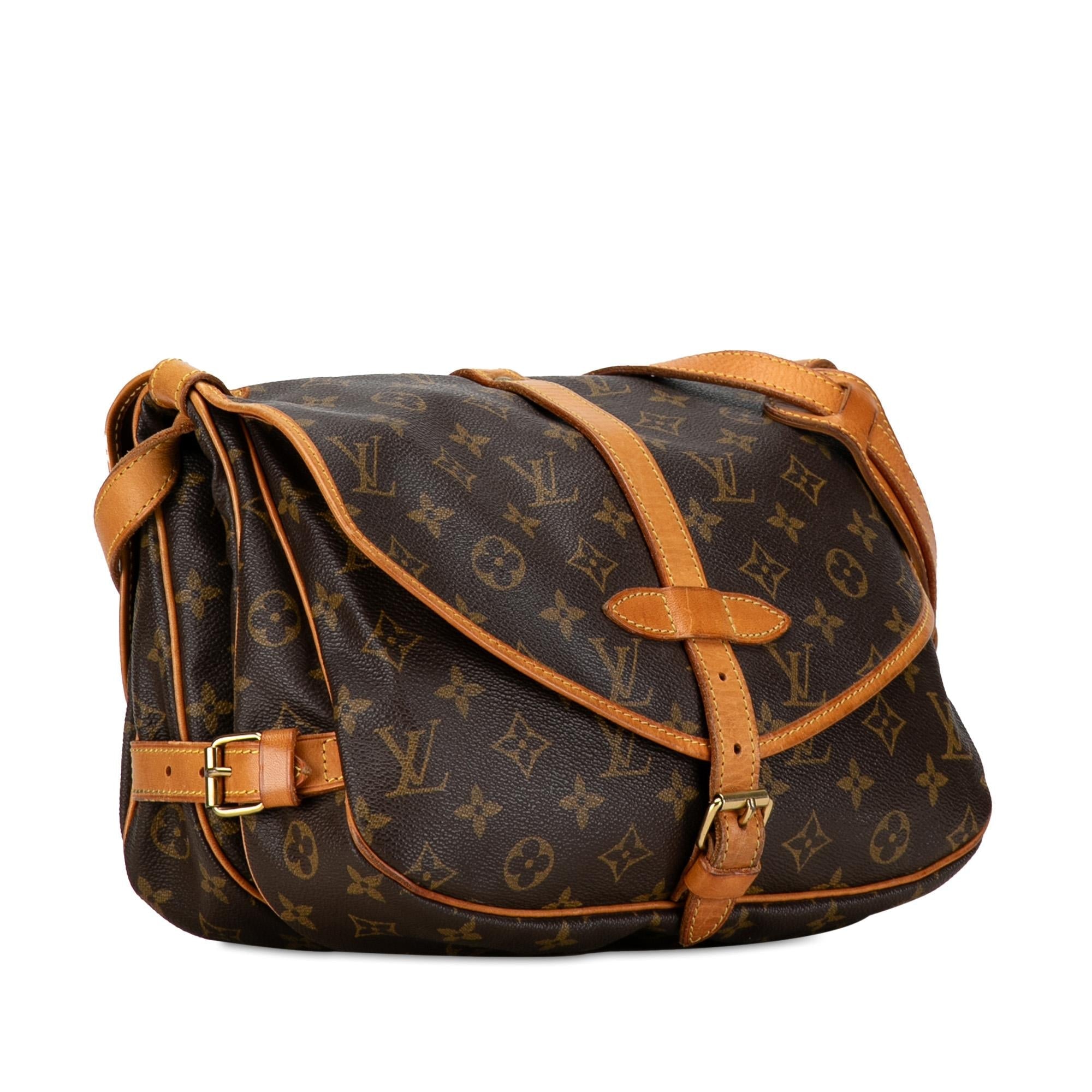 Louis Vuitton Monogram Saumur 30 (SHG-8qa5AS)