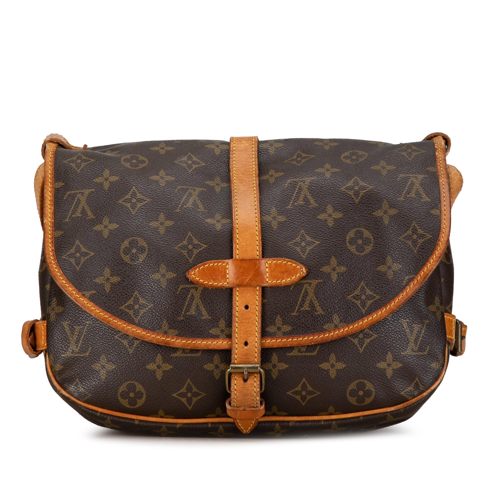 Louis Vuitton Monogram Saumur 30 (SHG-xPHXnr)
