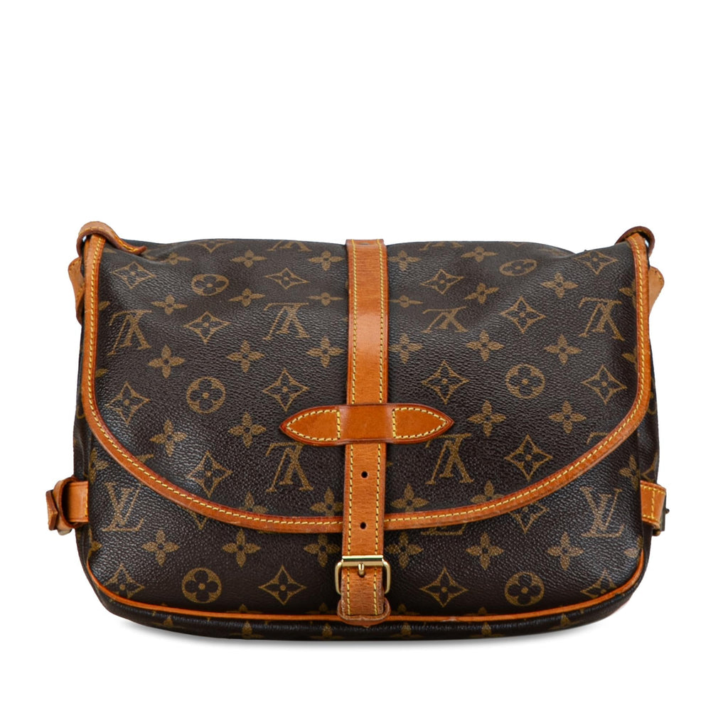 Louis Vuitton Monogram Saumur 30 (SHG-c59mCa)