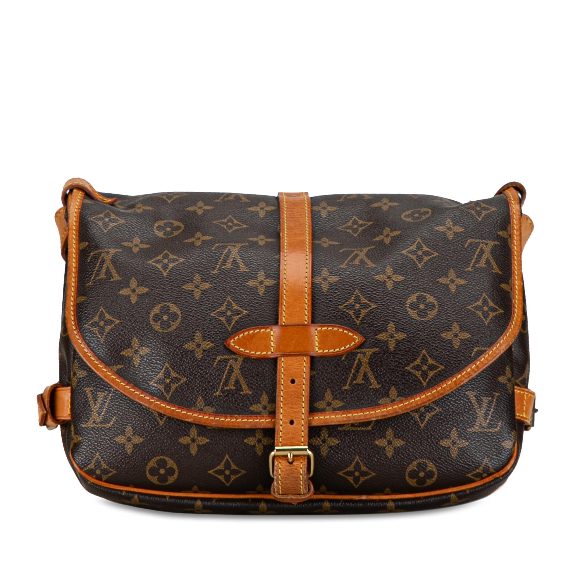 Louis Vuitton Monogram Saumur 30 (SHG-c59mCa)