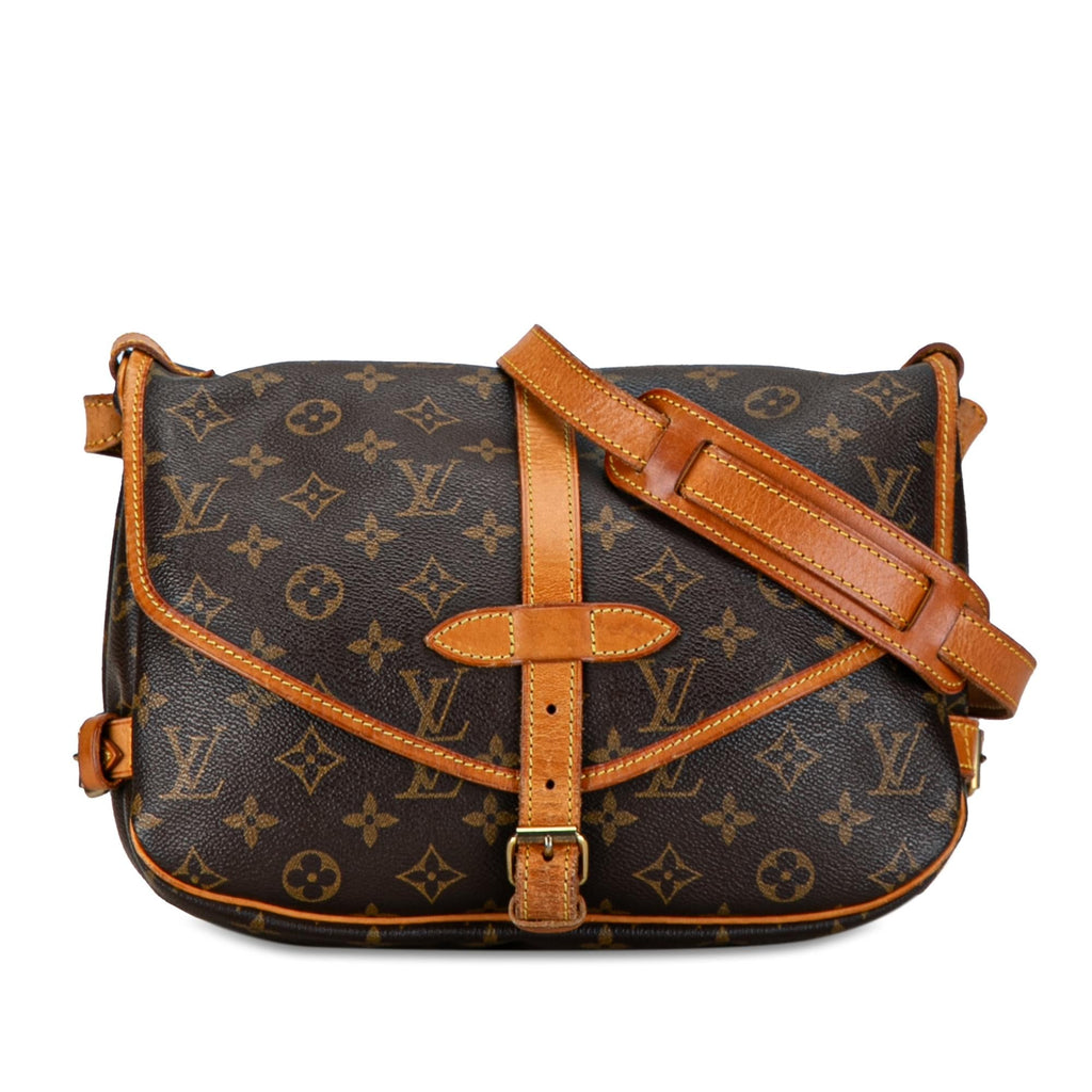 Louis Vuitton Monogram Saumur 30 (SHG-c59mCa)