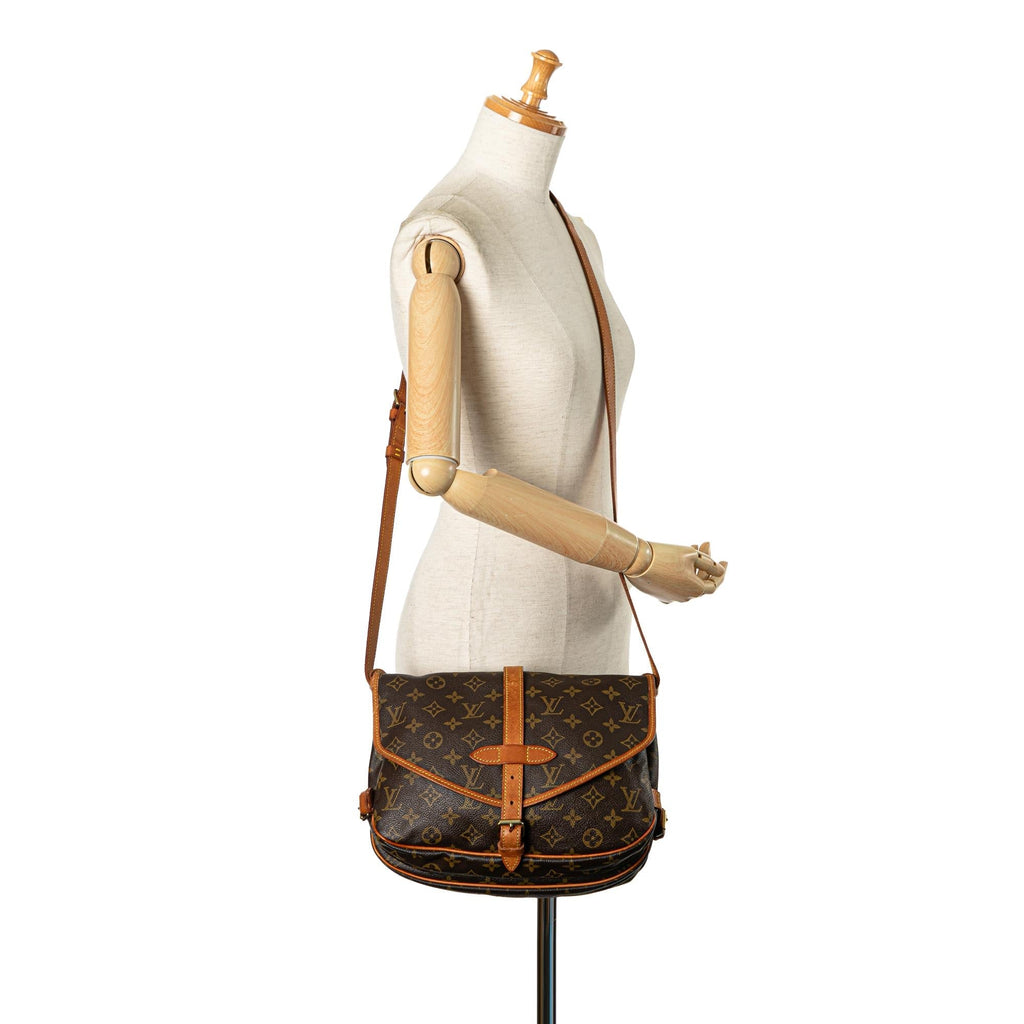 Louis Vuitton Monogram Saumur 30 (SHG-KQi7D5)