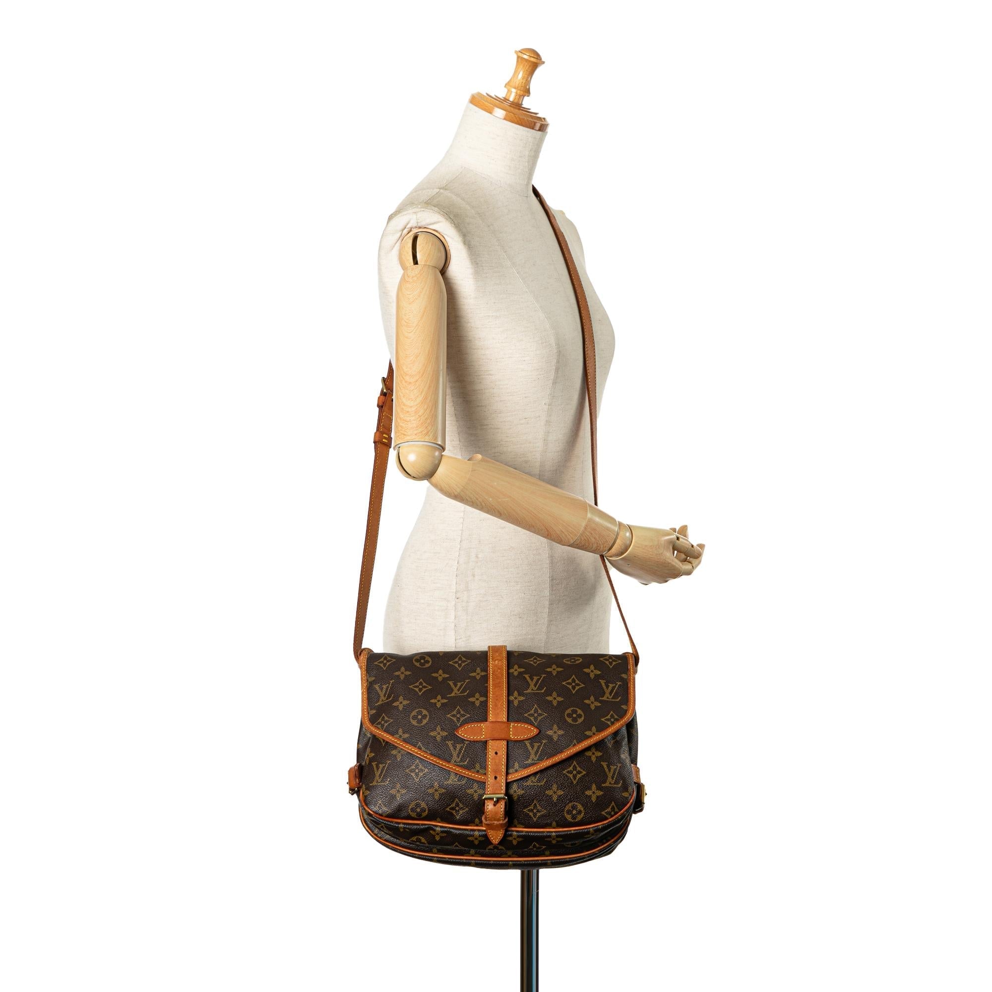 Louis Vuitton Monogram Saumur 30 (SHG-KQi7D5)