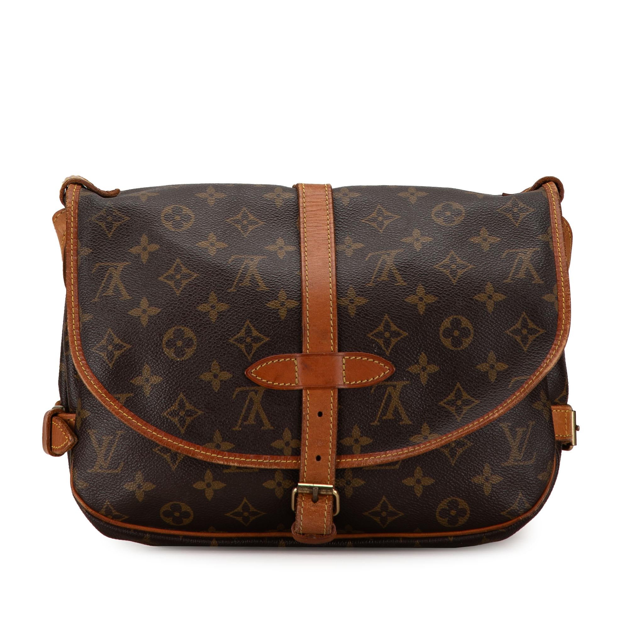 Louis Vuitton Monogram Saumur 30 (SHG-QxLwhE)