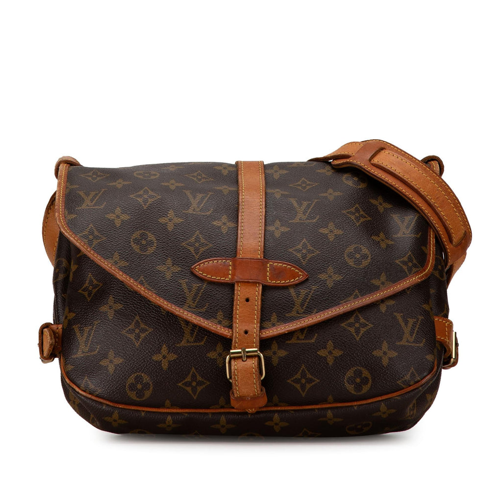 Louis Vuitton Monogram Saumur 30 (SHG-QxLwhE)