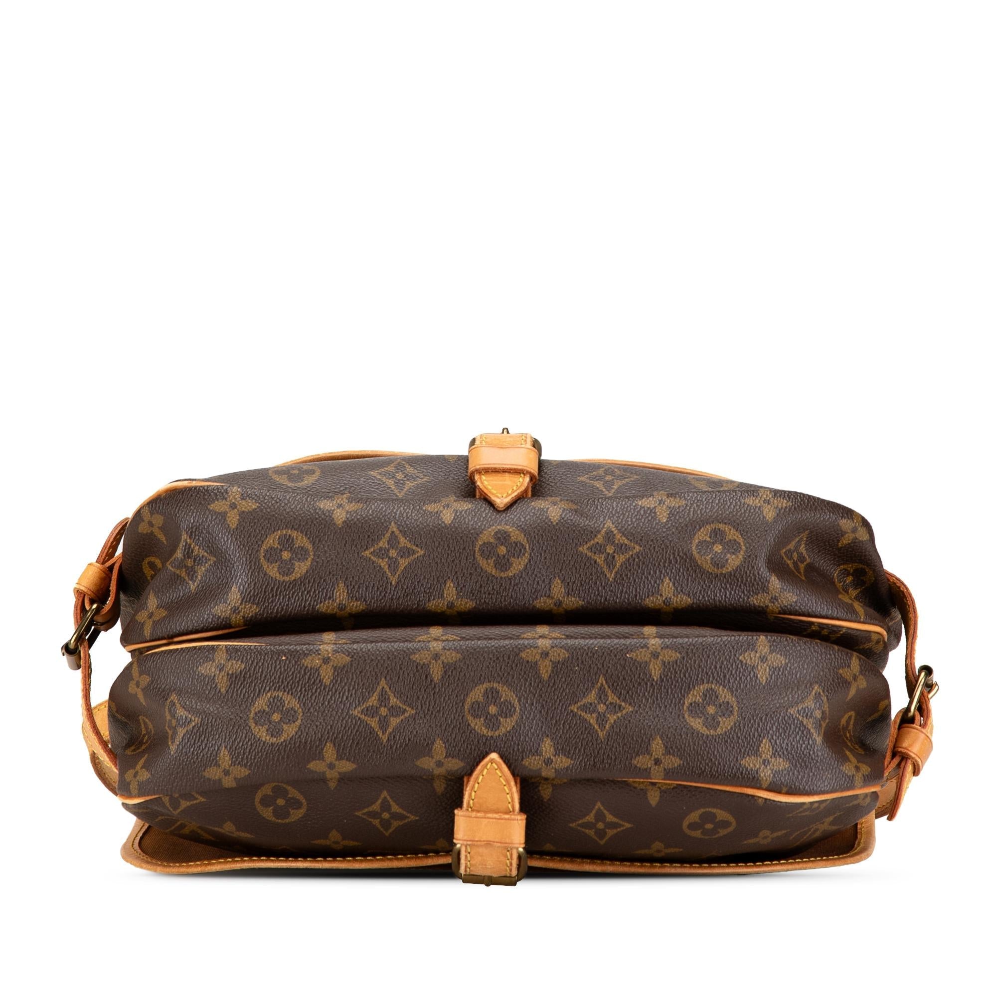 Louis Vuitton Monogram Saumur 30 (SHG-KVDFT6)