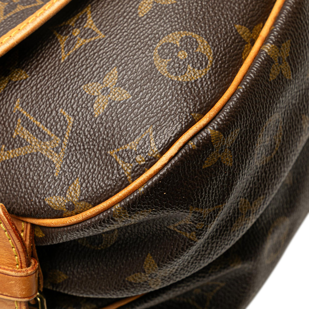 Louis Vuitton Monogram Saumur 30 (SHG-KVDFT6)