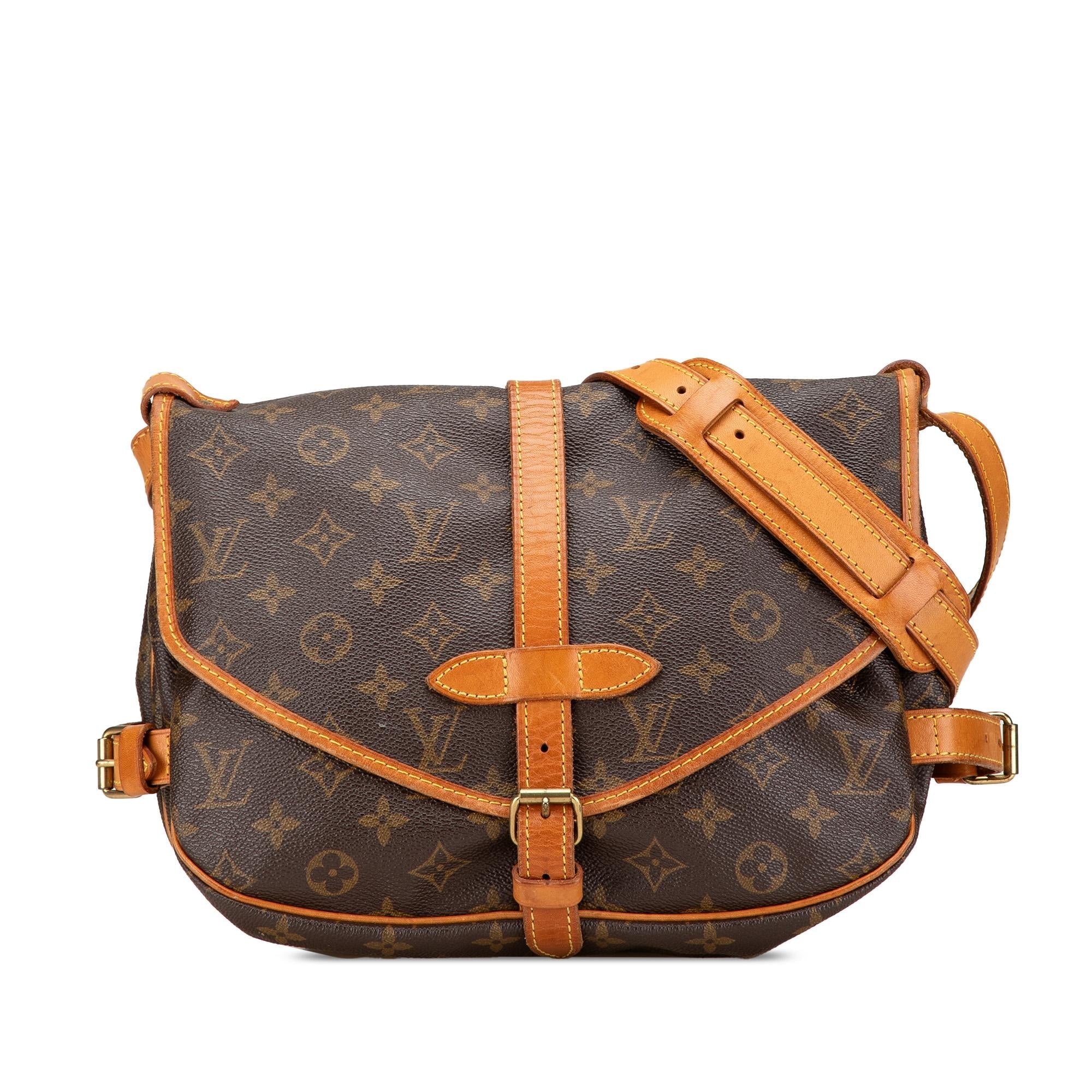 Louis Vuitton Monogram Saumur 30