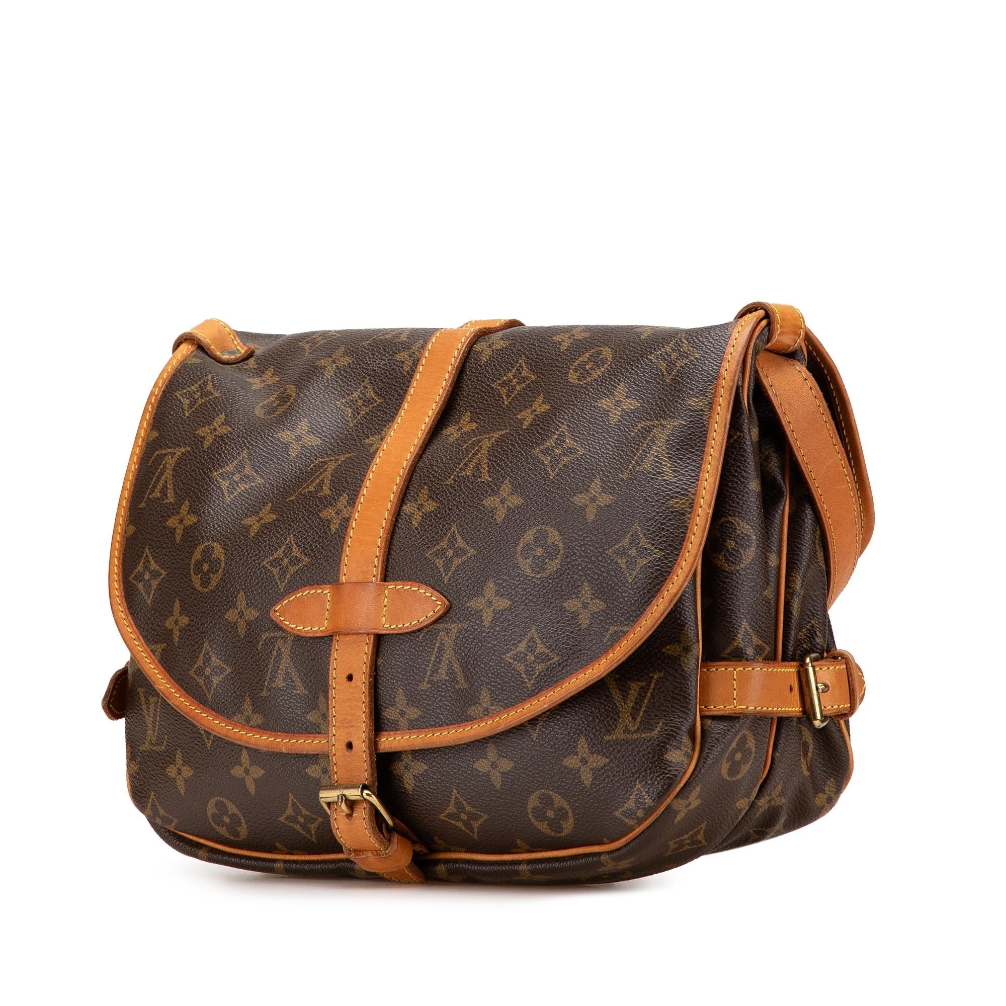 Louis Vuitton Monogram Saumur 30