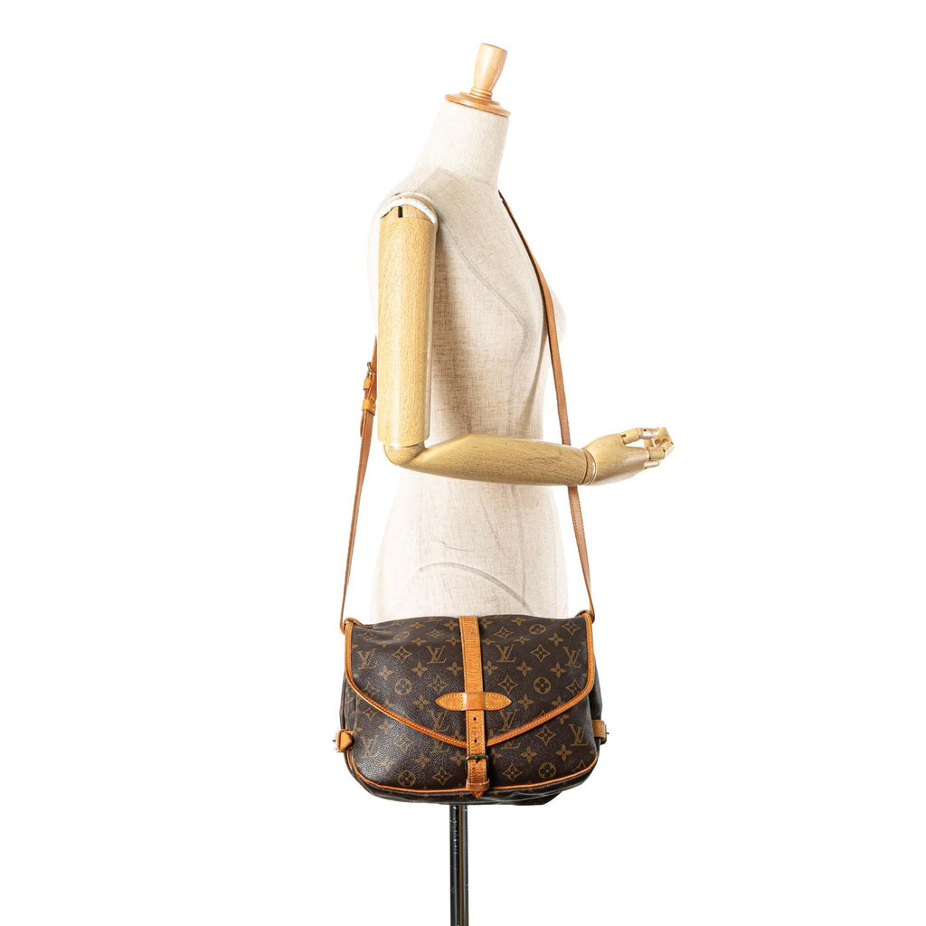 Louis Vuitton Monogram Saumur 30