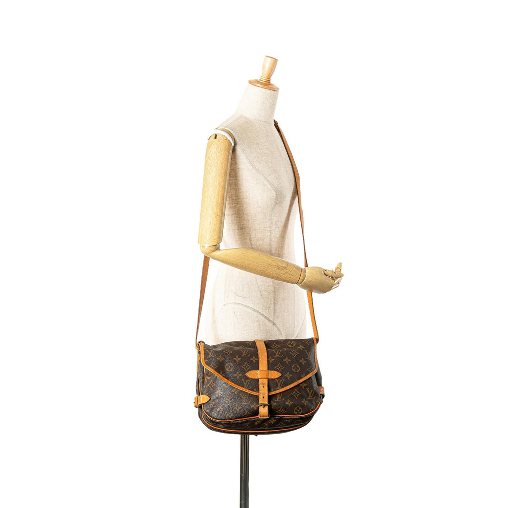 Louis Vuitton Monogram Saumur 30