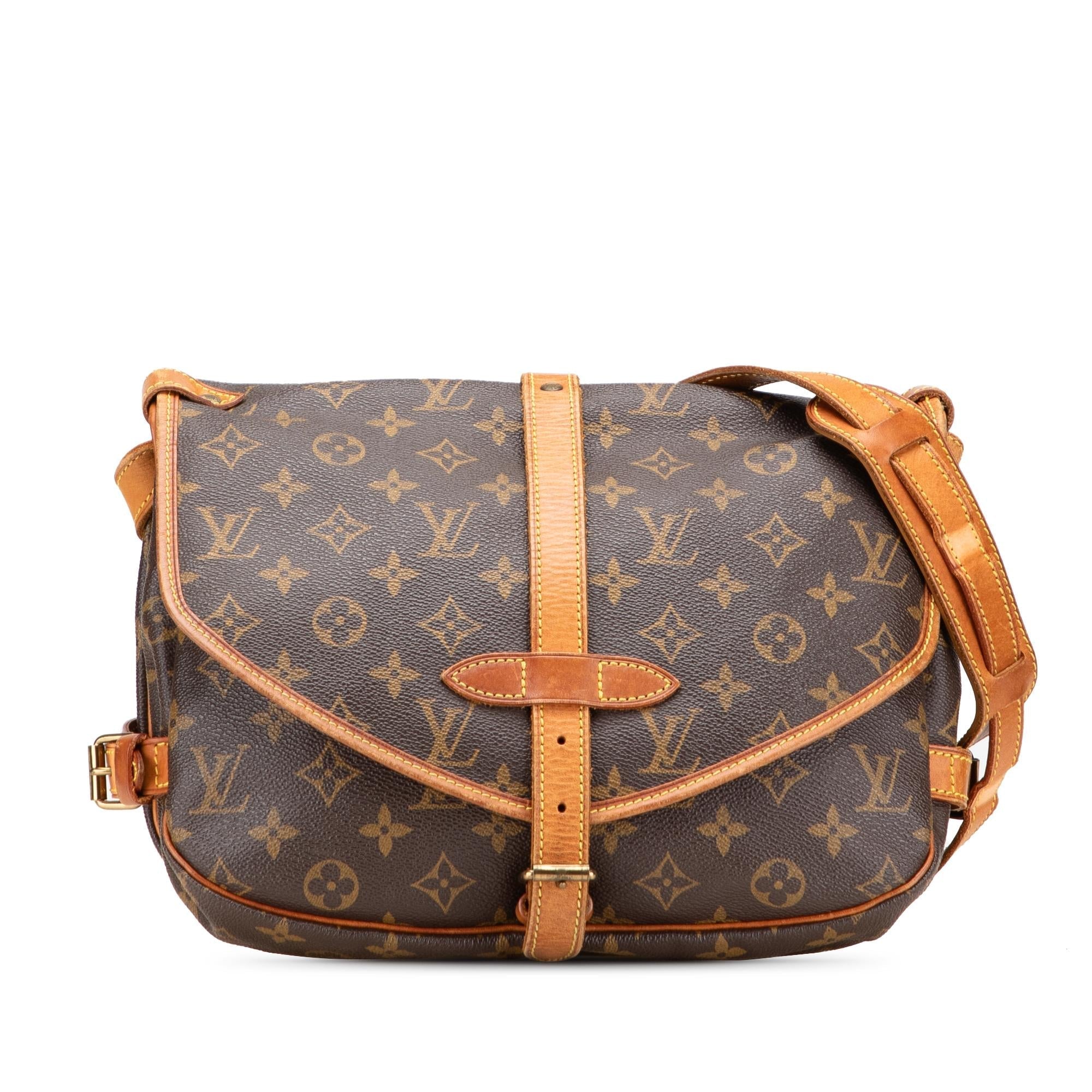Louis Vuitton Monogram Saumur 30