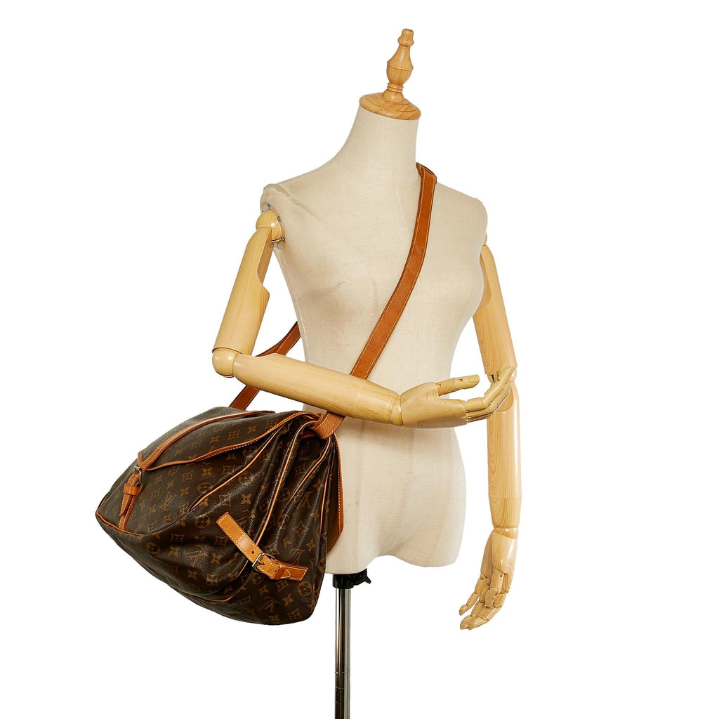 Louis Vuitton Monogram Saumur 35 (SHG-26699)