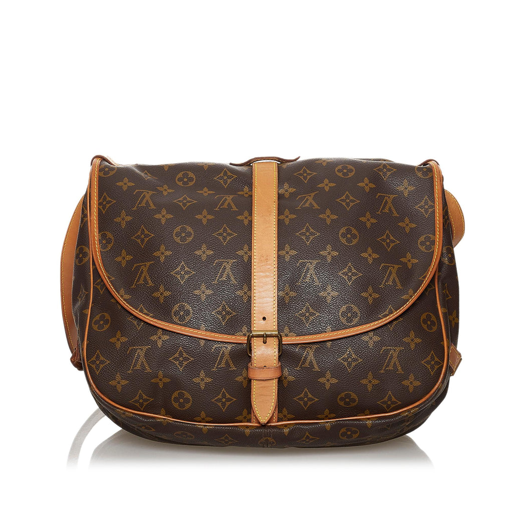 Louis Vuitton Monogram Saumur 35 (SHG-29834)