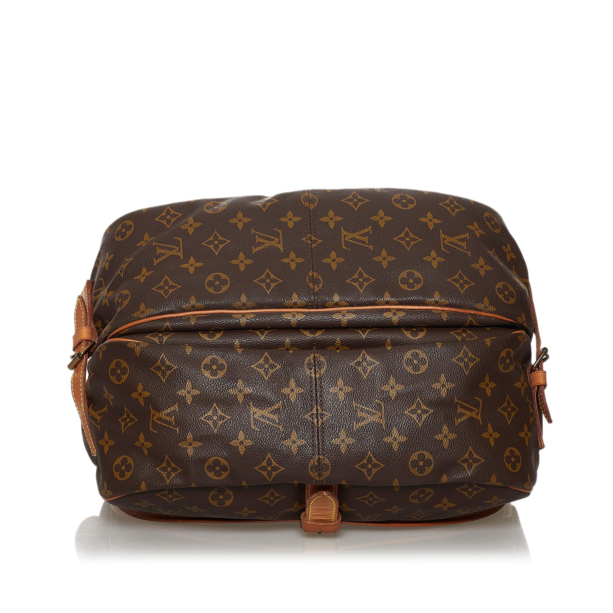 Louis Vuitton Monogram Saumur 35 (SHG-29834)