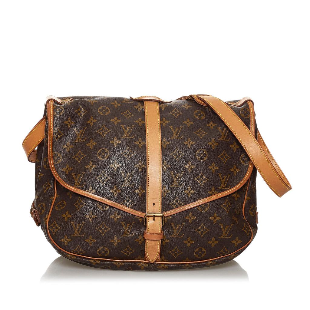 Louis Vuitton Monogram Saumur 35 (SHG-29834)