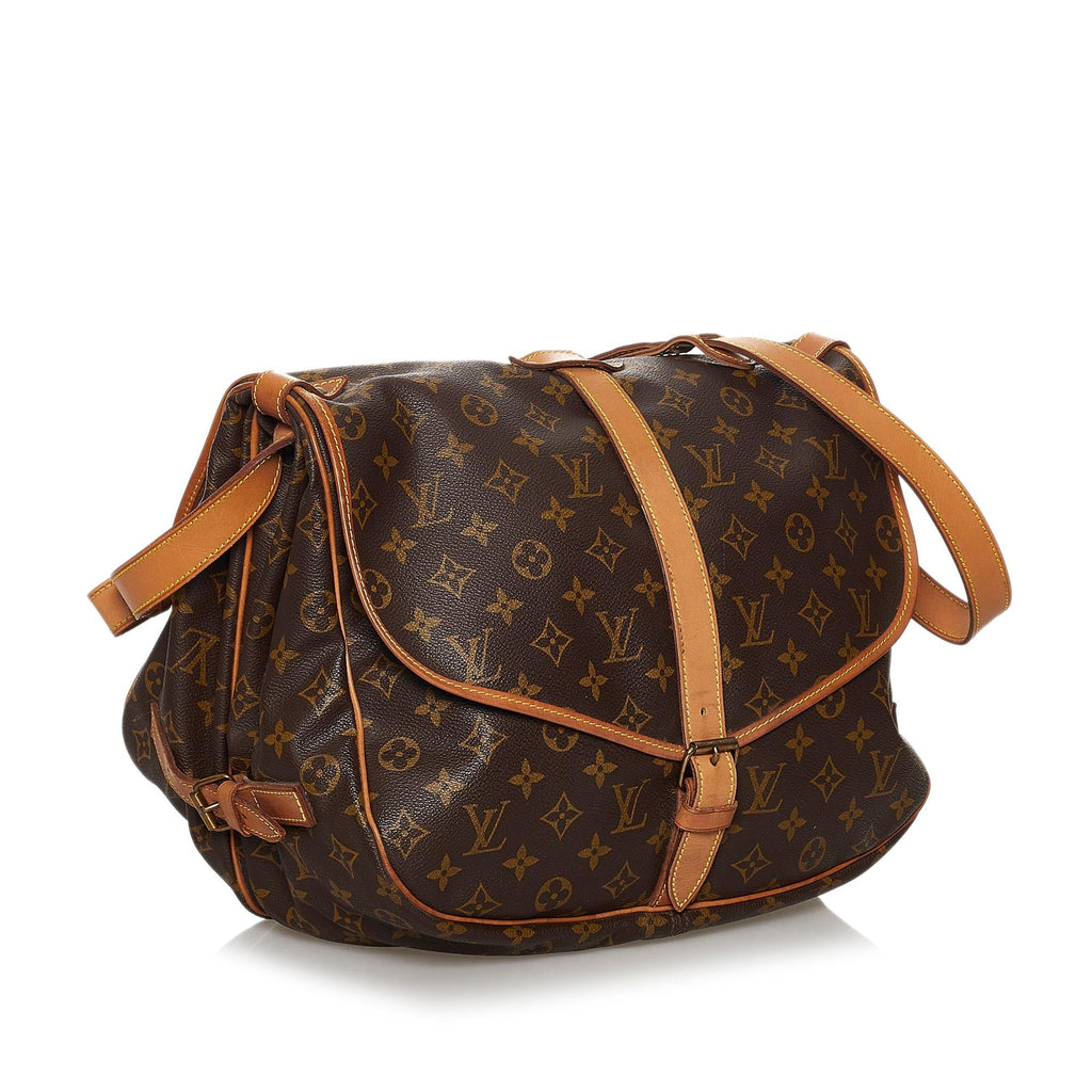 Louis Vuitton Monogram Saumur 35 (SHG-29834)