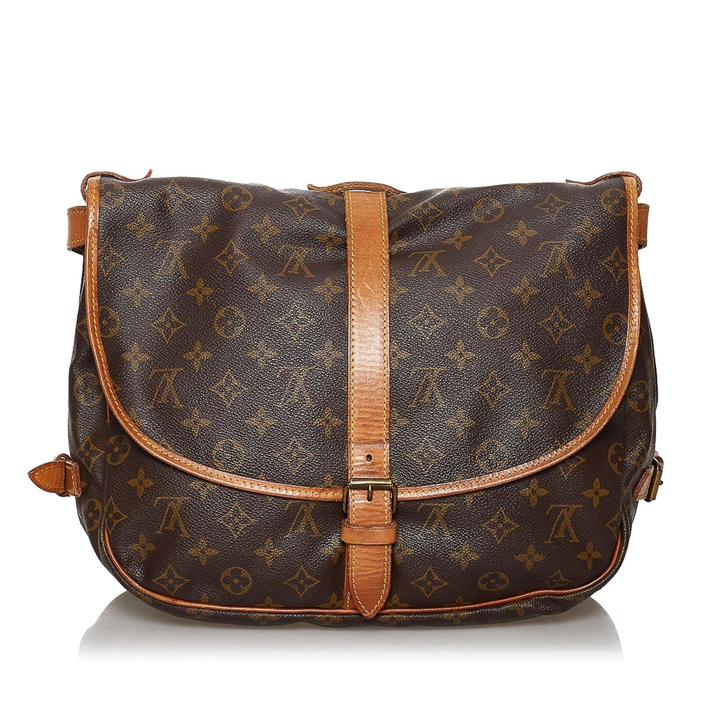 Louis Vuitton Monogram Saumur 35 (SHG-29910)