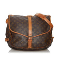Louis Vuitton Monogram Saumur 35 (SHG-29910)