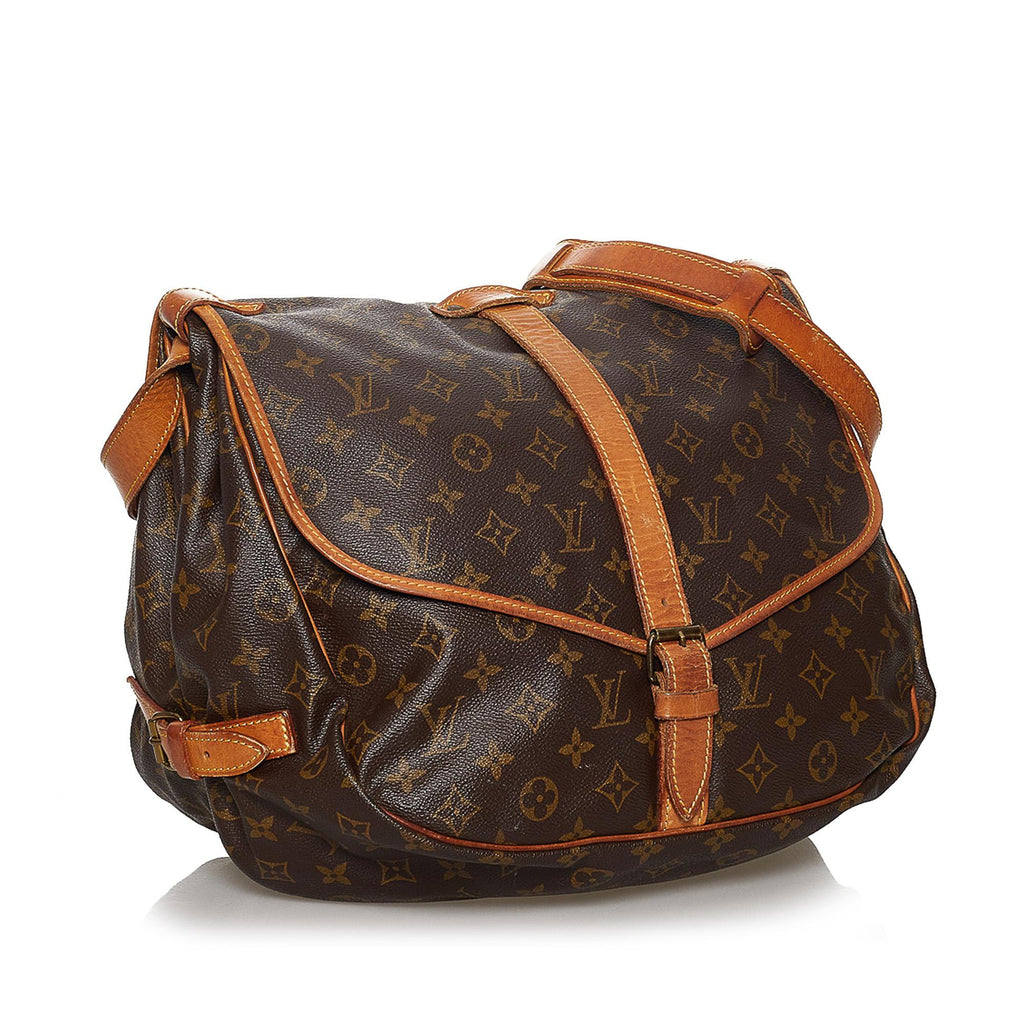 Louis Vuitton Monogram Saumur 35 (SHG-29910)