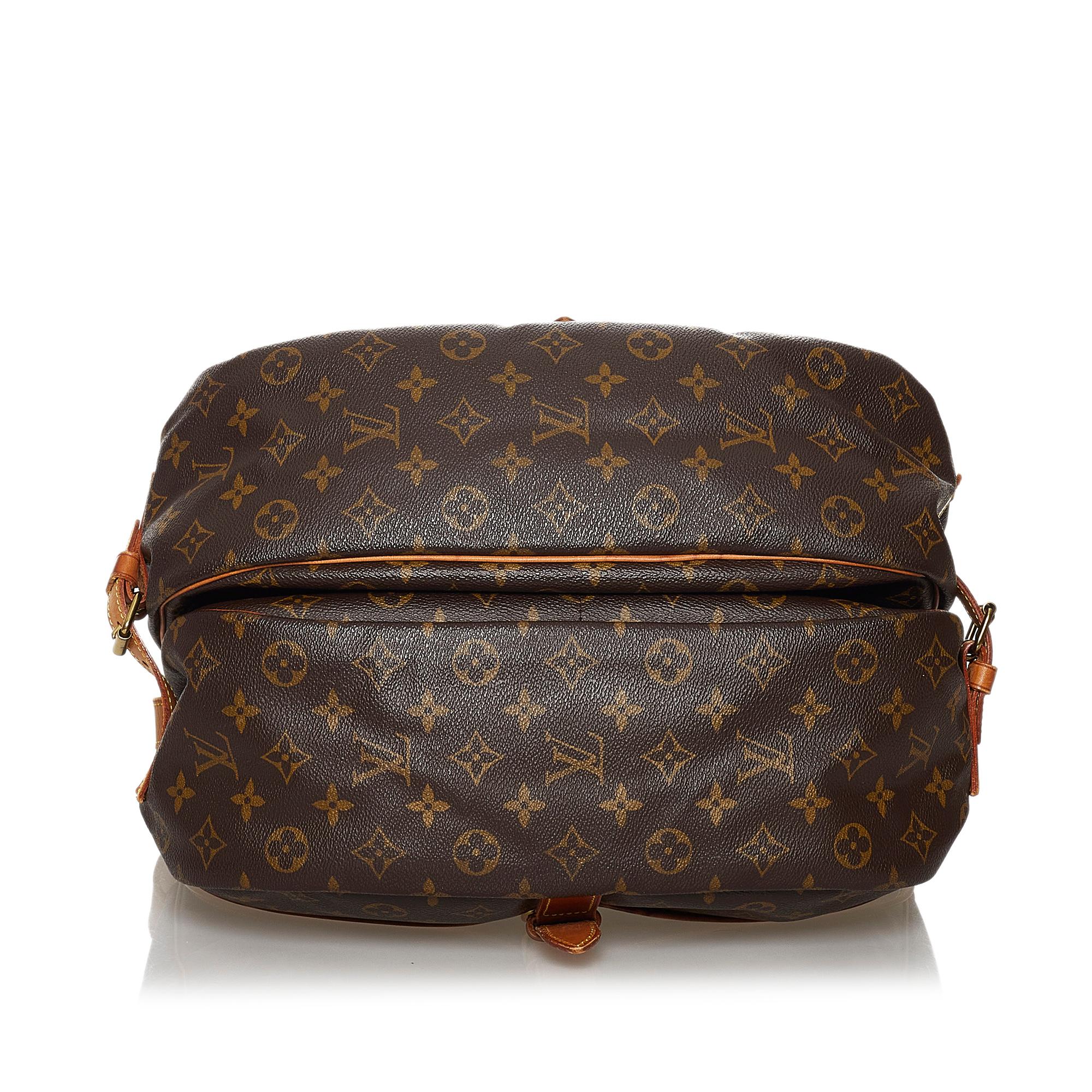 Louis Vuitton Monogram Saumur 35 (SHG-30117)
