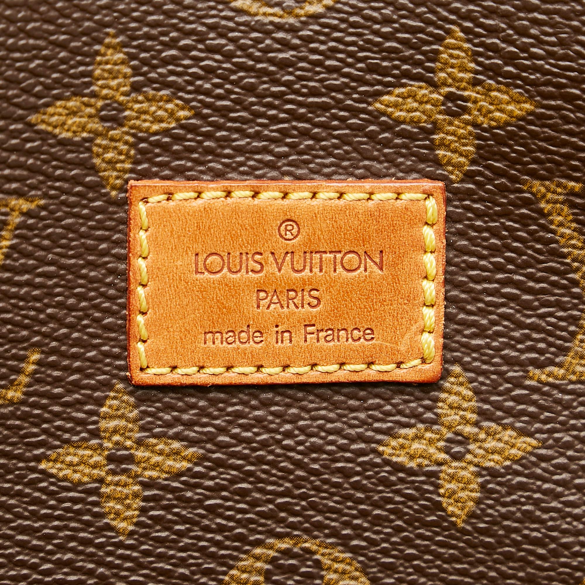 Louis Vuitton Monogram Saumur 35 (SHG-30117)