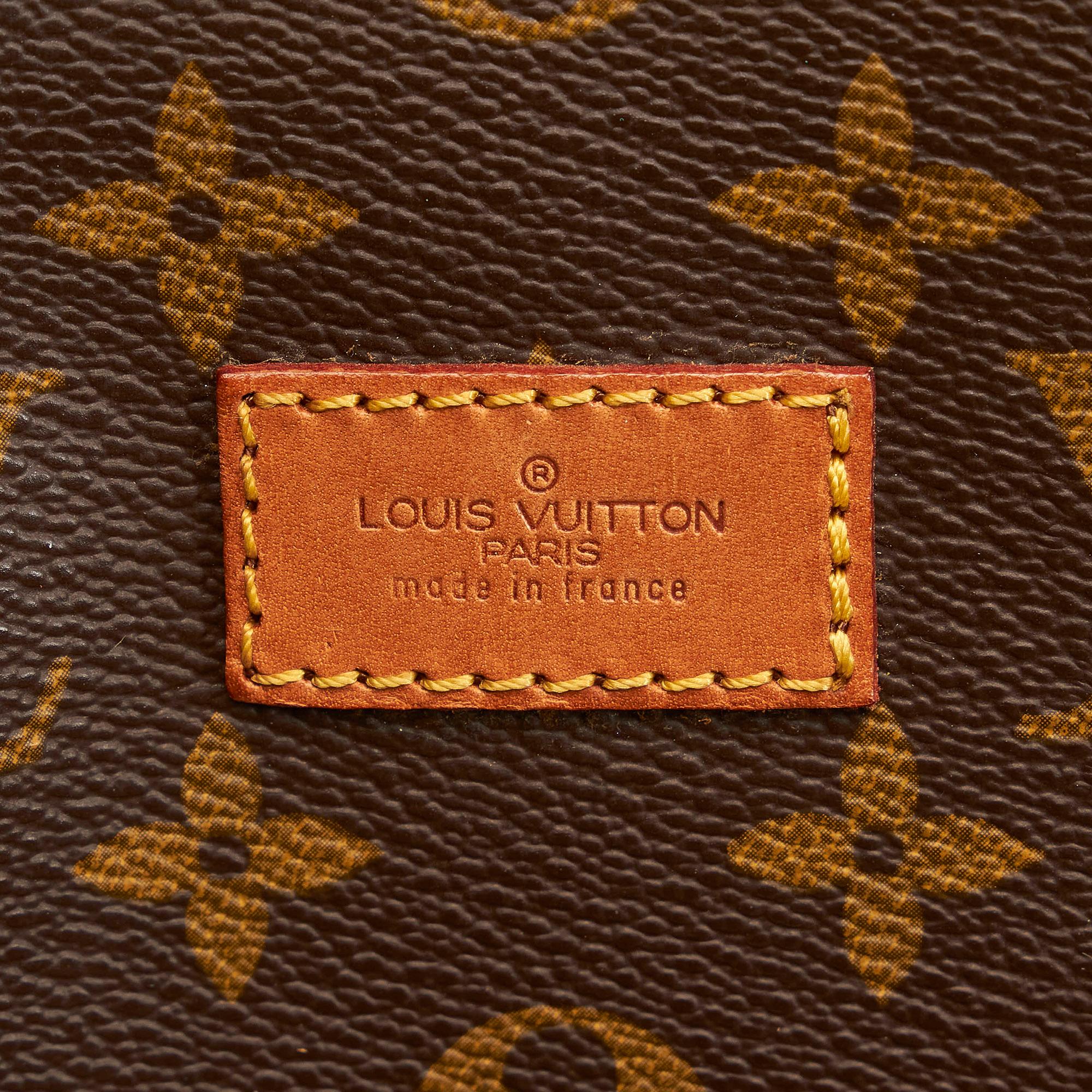 Louis Vuitton Monogram Saumur 35 (SHG-30334)