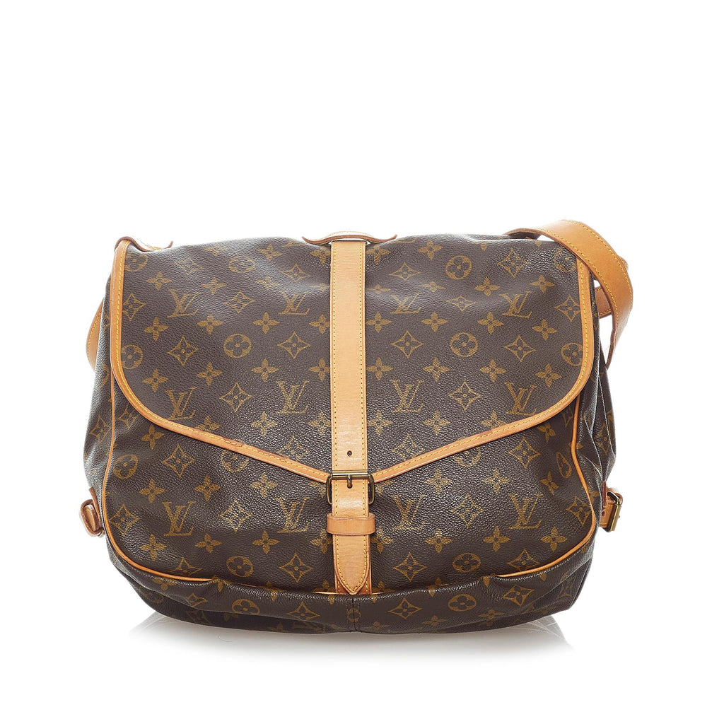 Louis Vuitton Monogram Saumur 35 (SHG-31101)