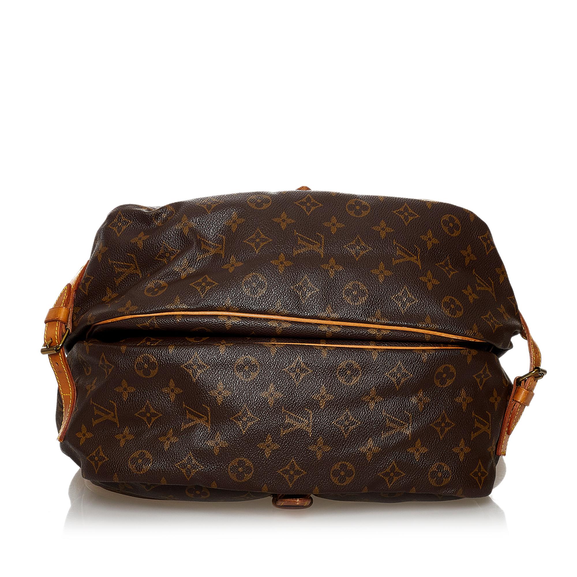 Louis Vuitton Monogram Saumur 35 (SHG-32904)