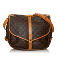 Louis Vuitton Monogram Saumur 35 (SHG-32904)