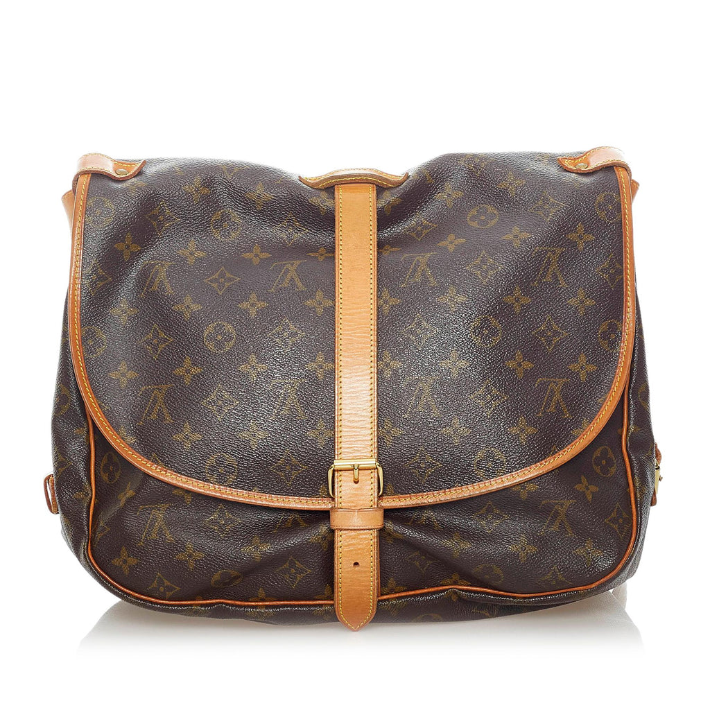 Louis Vuitton Monogram Saumur 35 (SHG-33267)