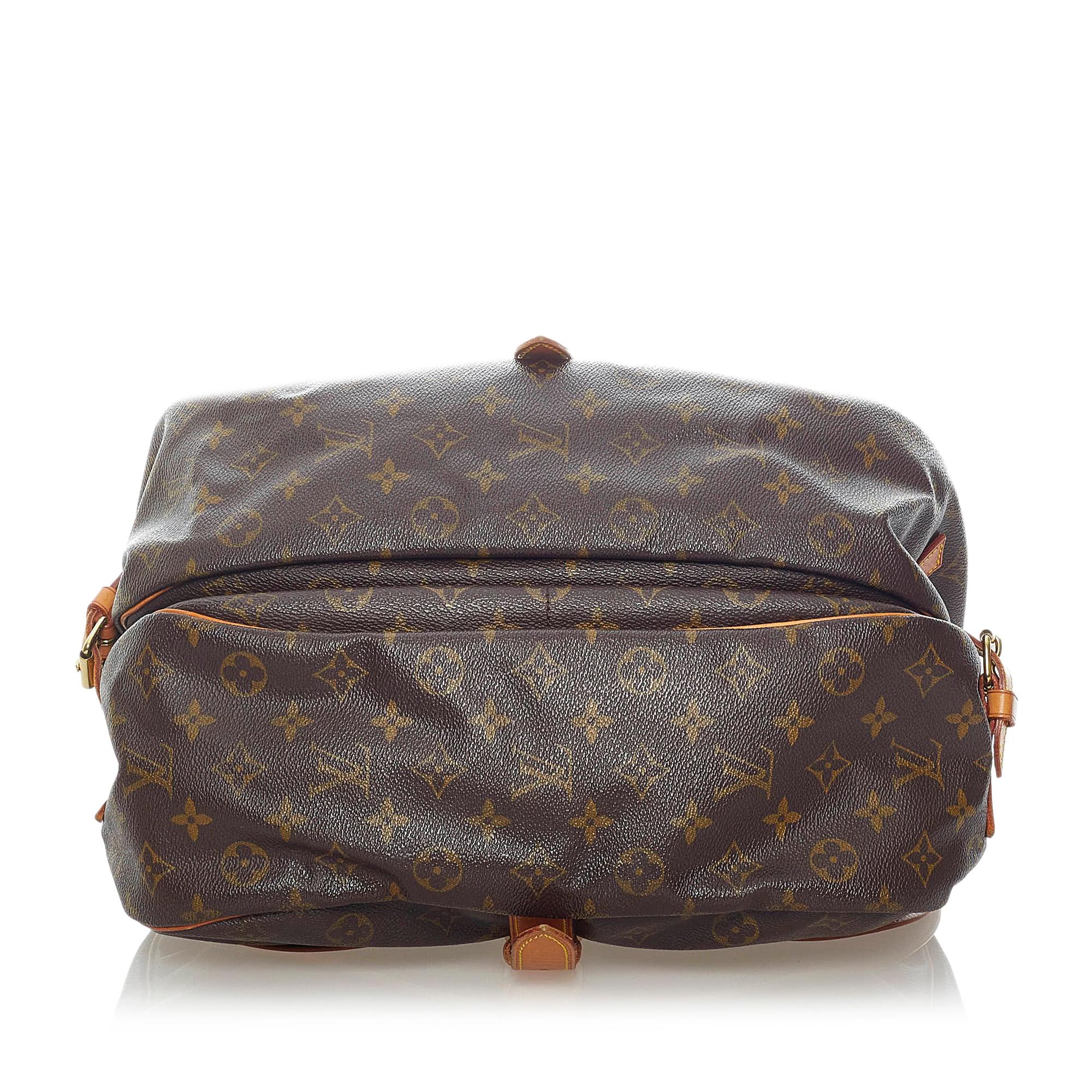 Louis Vuitton Monogram Saumur 35 (SHG-33267)